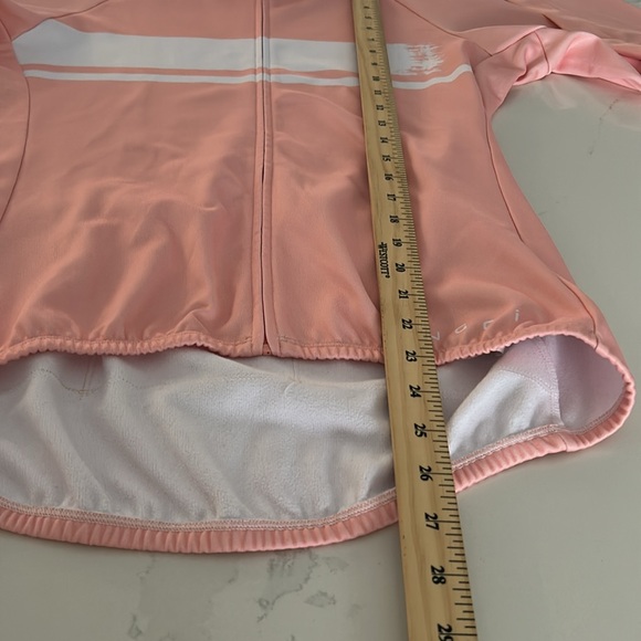 SUGOI Zip up biking running lightweight fleece jacket Back pockets Size Medium - Picture 7 of 13